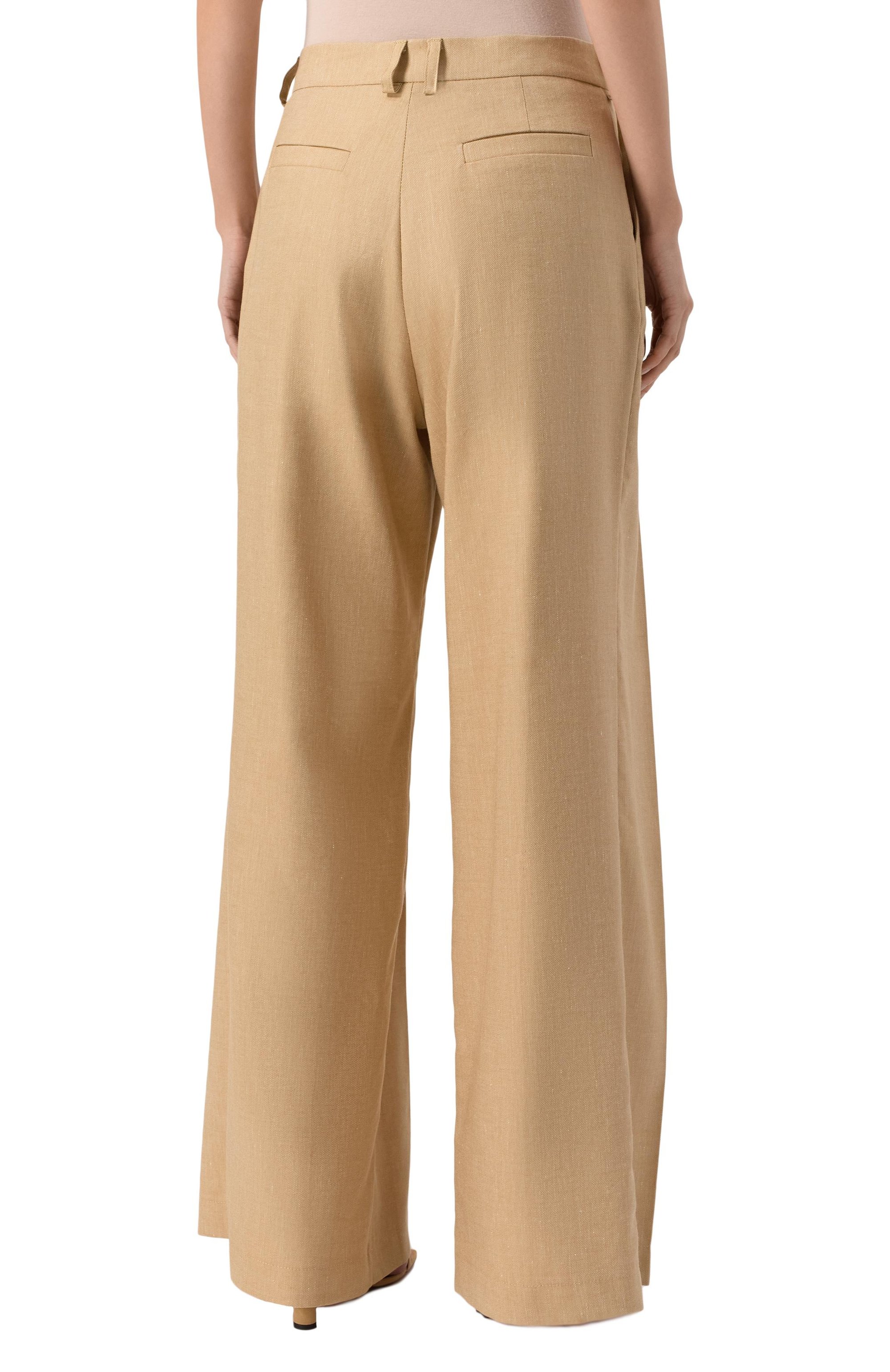 Брюки изо льна и вискозы LEFFERS, арт. 15.52.75.12.04, фото 4