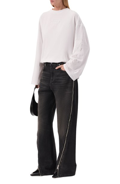 Джинсы bonnie zip HAIKURE черного цвета по цене 61400 руб., арт. HEW03371DF119L0938, фото 2 Джинсы bonnie zip HAIKURE, арт. HEW03371DF119L0938, фото 2