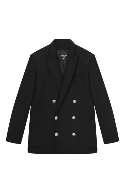Шерстяной пиджак BALMAIN, арт. BX2P04