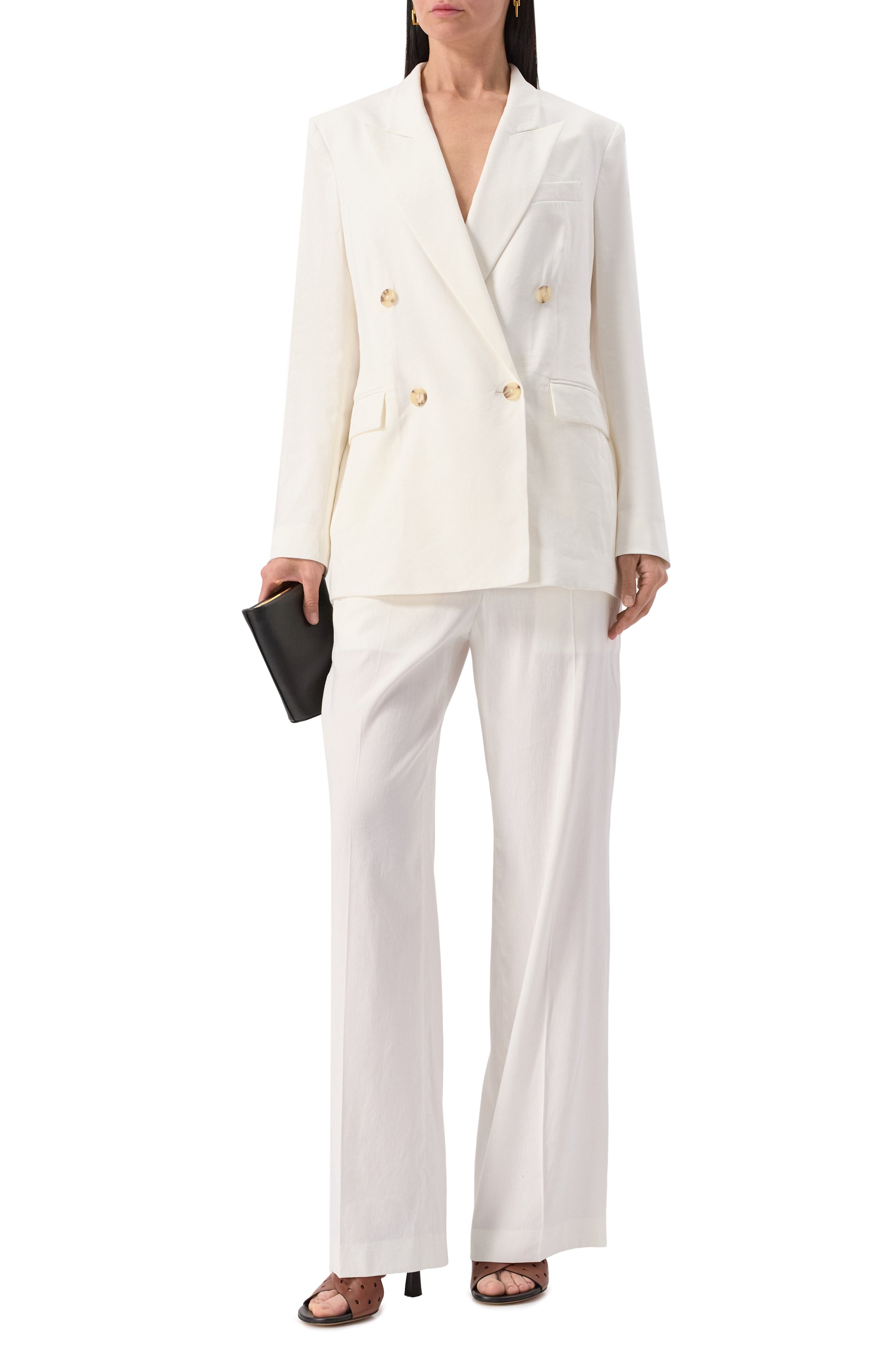 Жакет изо льна и вискозы BOSS, арт. 50537956, фото 2