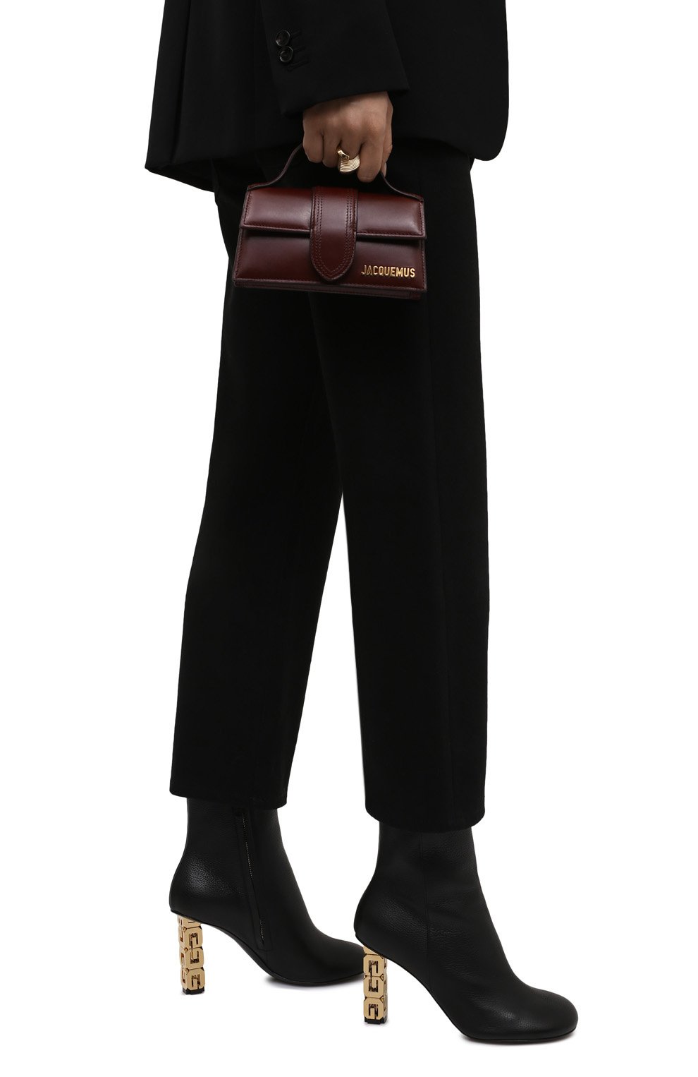 Кожаные ботильоны GIVENCHY, арт. BE6034E160, фото 3