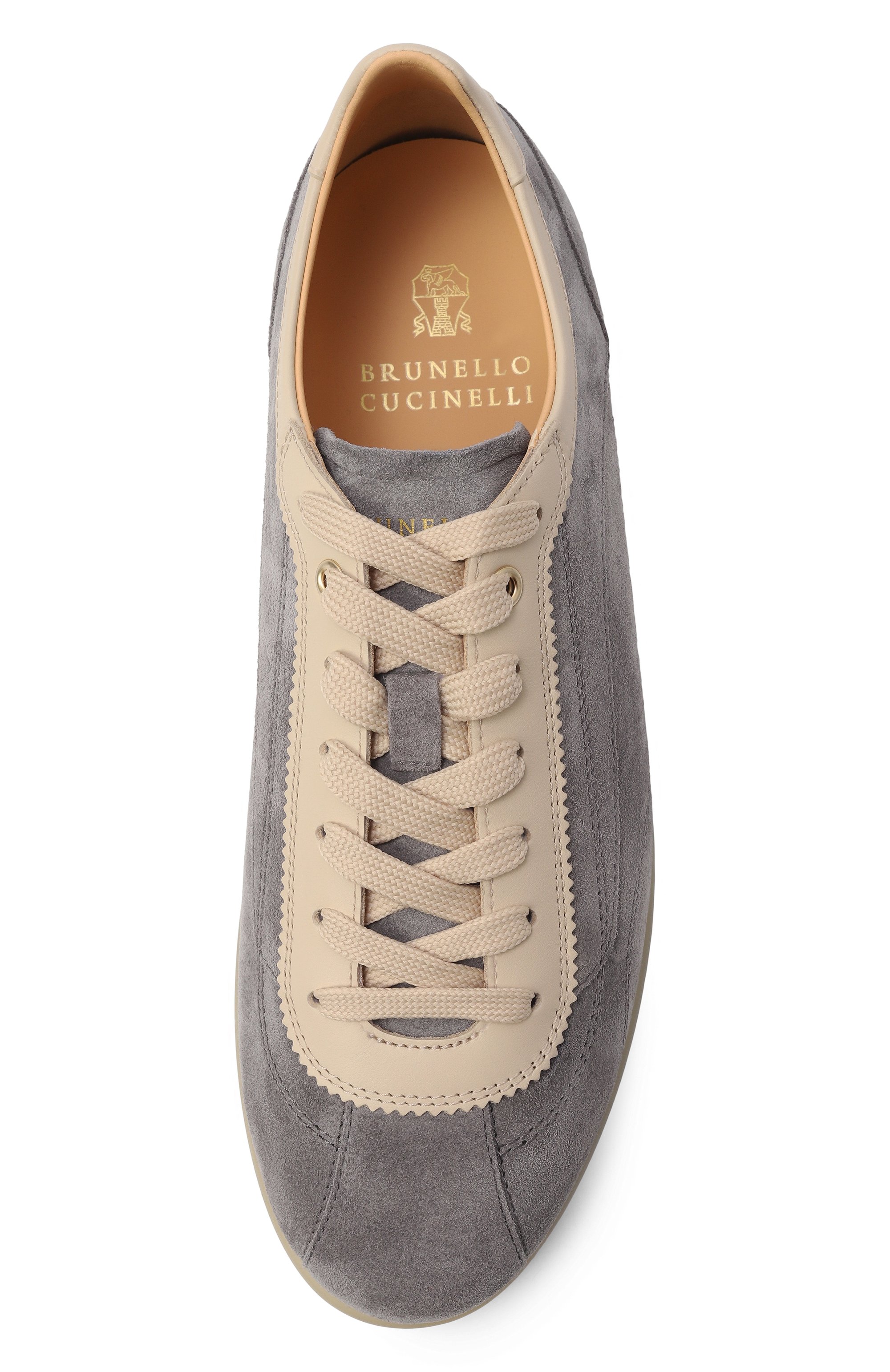 Замшевые кеды BRUNELLO CUCINELLI, арт. MZUSIGD337, фото 6