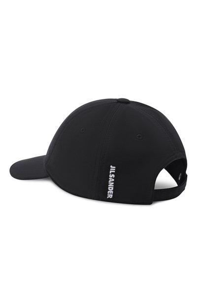 Хлопковая бейсболка JIL SANDER черного цвета по цене 35500 руб., арт. J02TC0113/J45349, фото 2 Хлопковая бейсболка JIL SANDER, арт. J02TC0113/J45349, фото 2