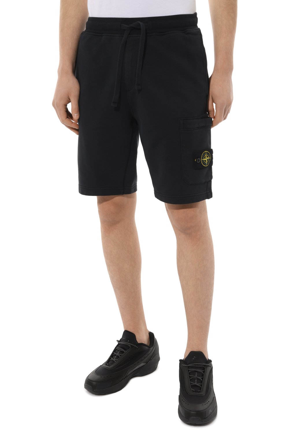 Хлопковые шорты STONE ISLAND, арт. 101564651, фото 3