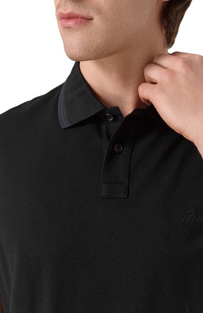 Хлопковое поло BRIONI, арт. UJTA0L/PA627, фото 5