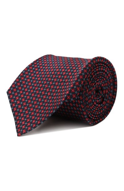 Мужской шелковый галстук KITON, арт. UCRVKLC02I54