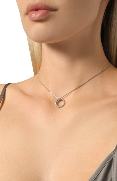 Колье matrix SWAROVSKI серебряного цвета по цене 15250 руб., арт. 5688751, фото 2 Колье matrix SWAROVSKI, арт. 5688751, фото 2
