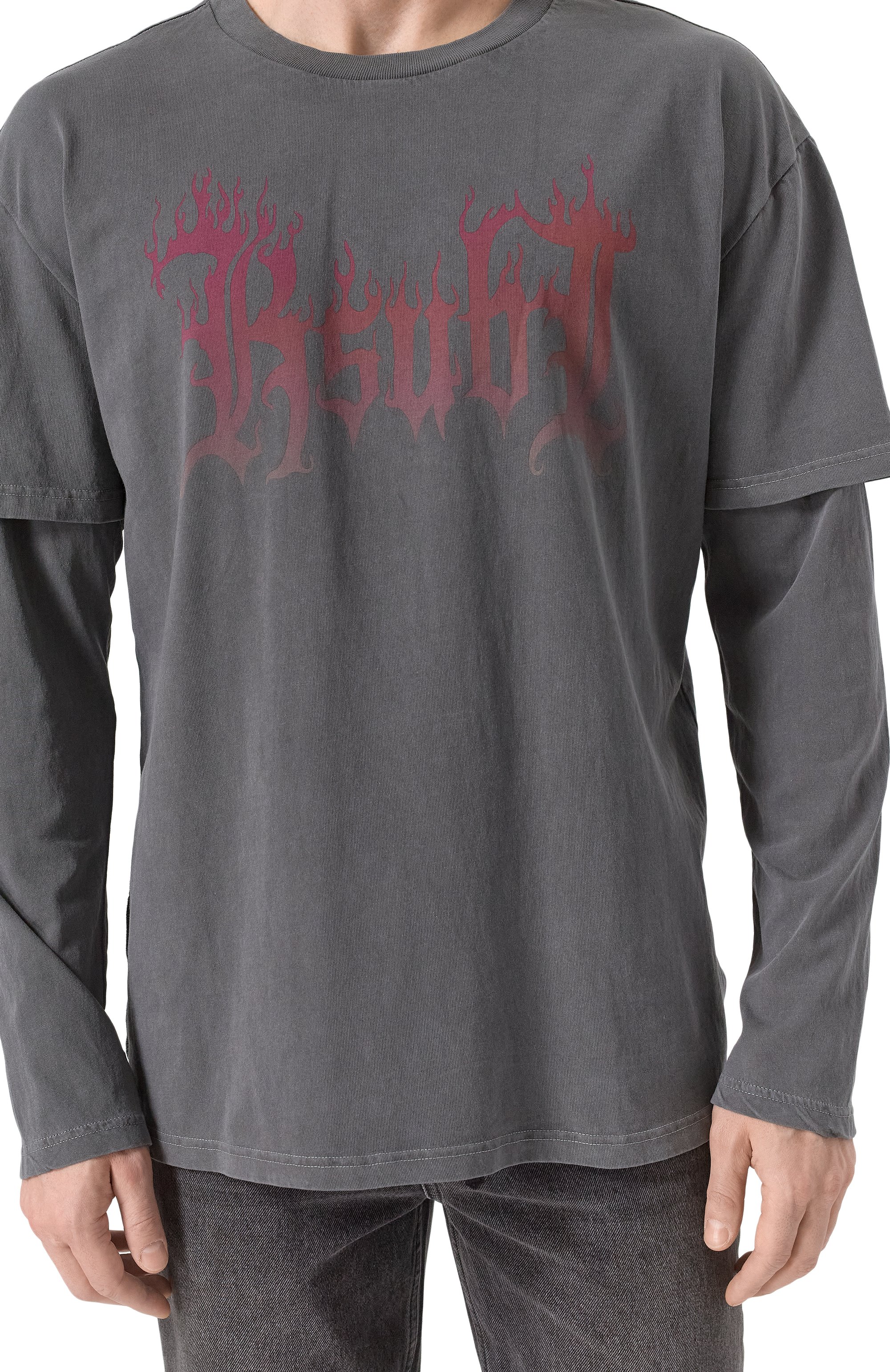 Хлопковый лонгслив KSUBI, арт. MPS25TE025, фото 5