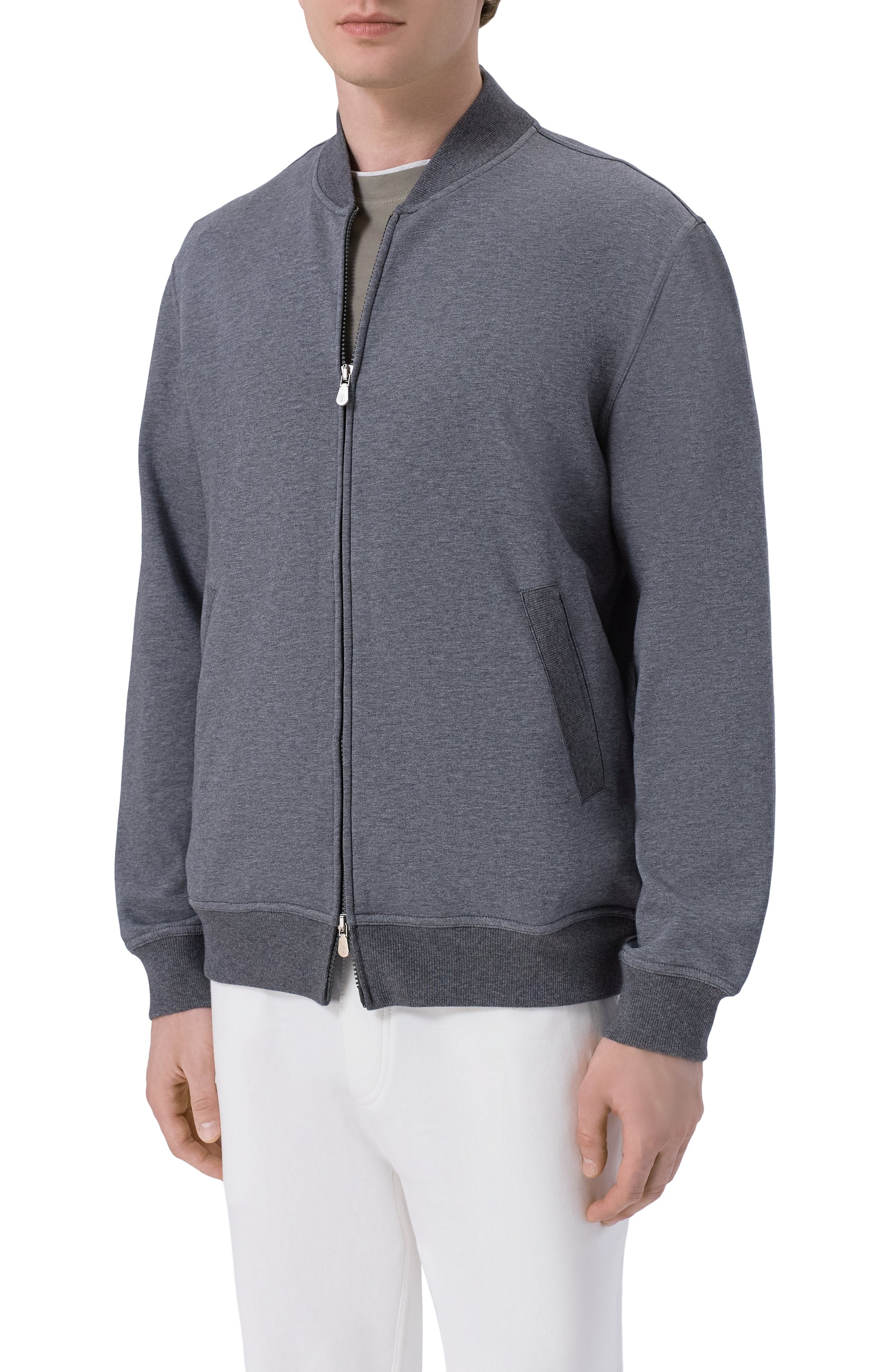 Хлопковая толсто вка BRUNELLO CUCINELLI, арт. MW8639072G, фото 3