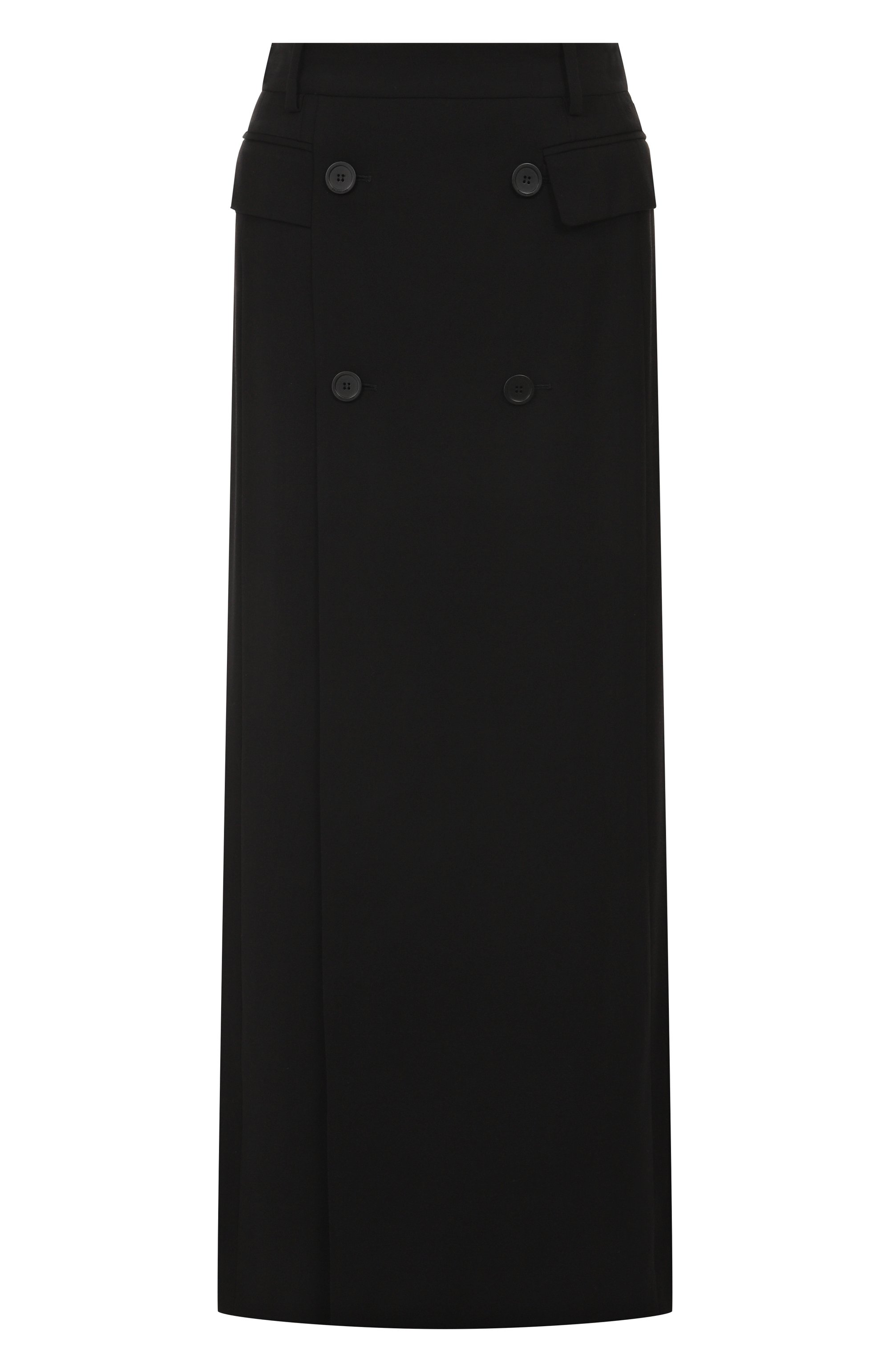 Юбка из вискозы и шерсти BALENCIAGA черного цвета по цене 189000 руб., арт. 838768/TRT01, фото 1 Юбка из вискозы и шерсти BALENCIAGA, арт. 838768/TRT01, фото 1