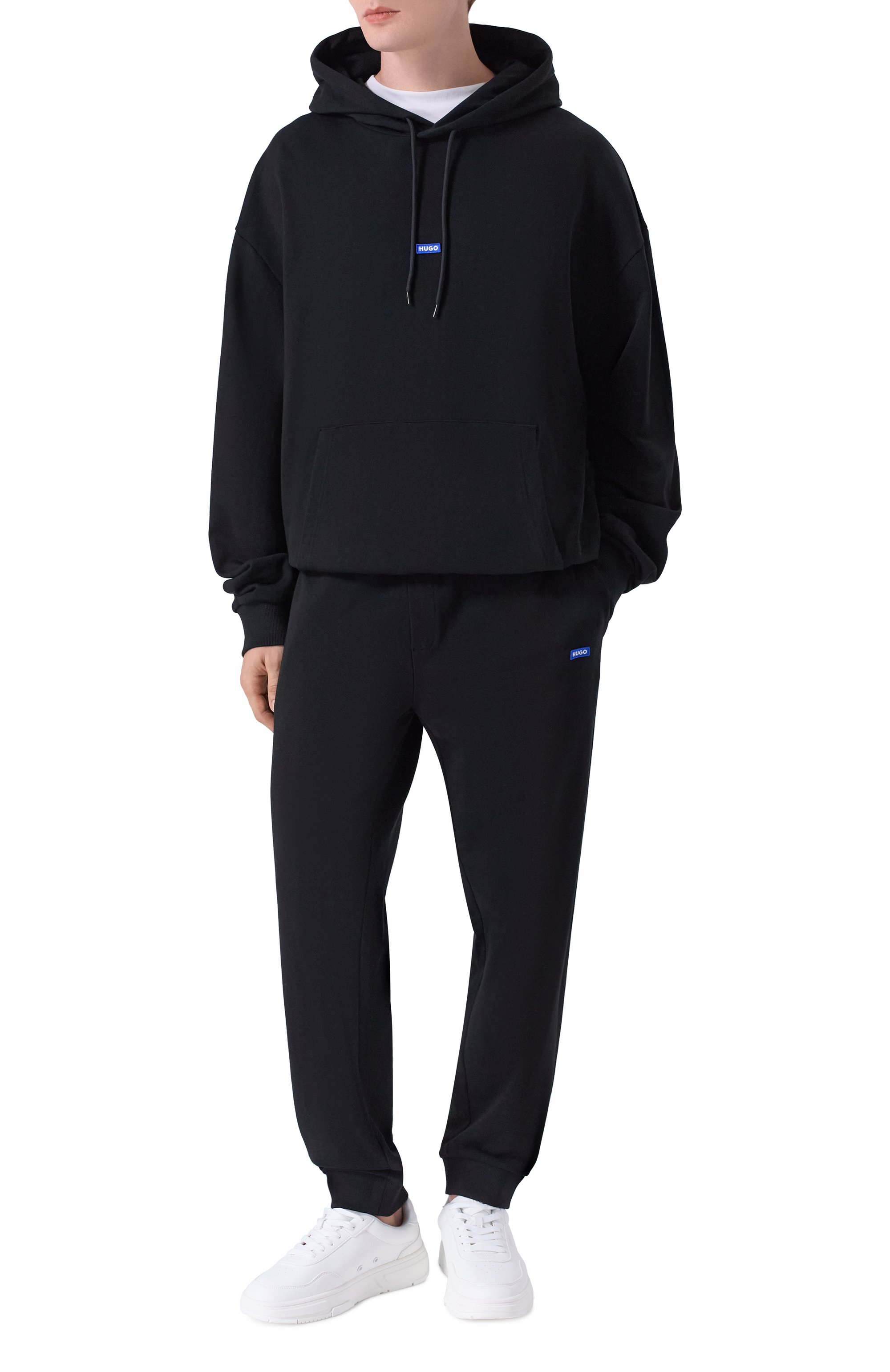Хлопковое худи HUGO BLUE, арт. 50522369_1, фото 2