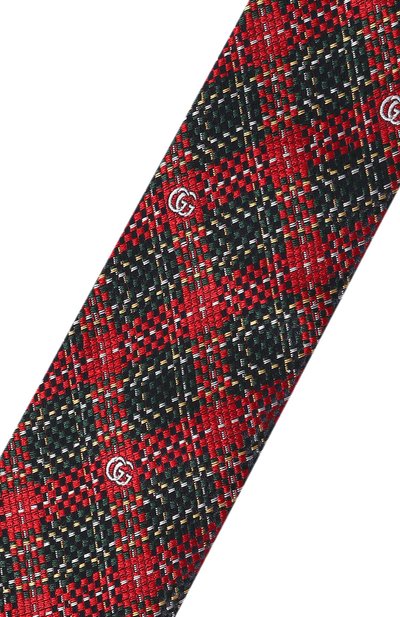 Шелковый галстук GUCCI, арт. 644003 4E002, фото 4