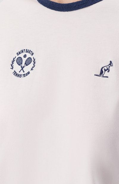 Хлопковая футболка MC2 SAINT BARTH, арт. STBW PRISCILLA/06656H, фото 5