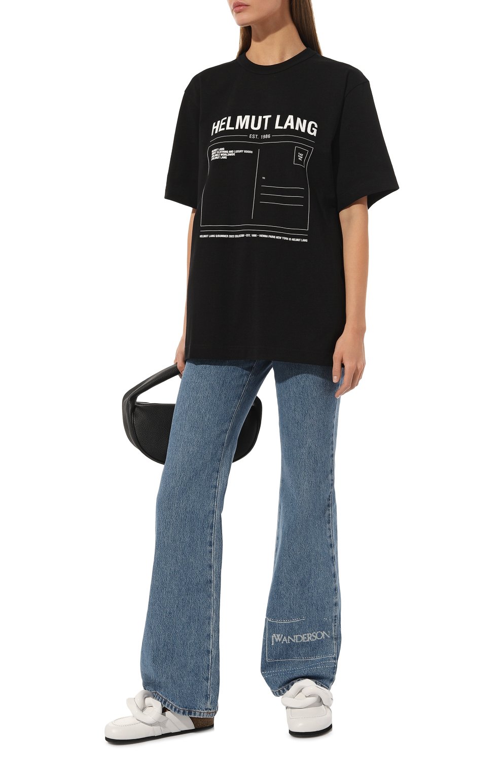 Джинсы JW ANDERSON синего цвета по цене 47800 руб., арт. DT0034PG0793 800, фото 2 Джинсы JW ANDERSON, арт. DT0034PG0793 800, фото 2