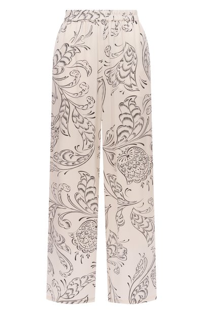 Женские шелковые брюки ХОХЛОМА Х АЛЕНА АХМАДУЛЛИНА, арт. WTP2112