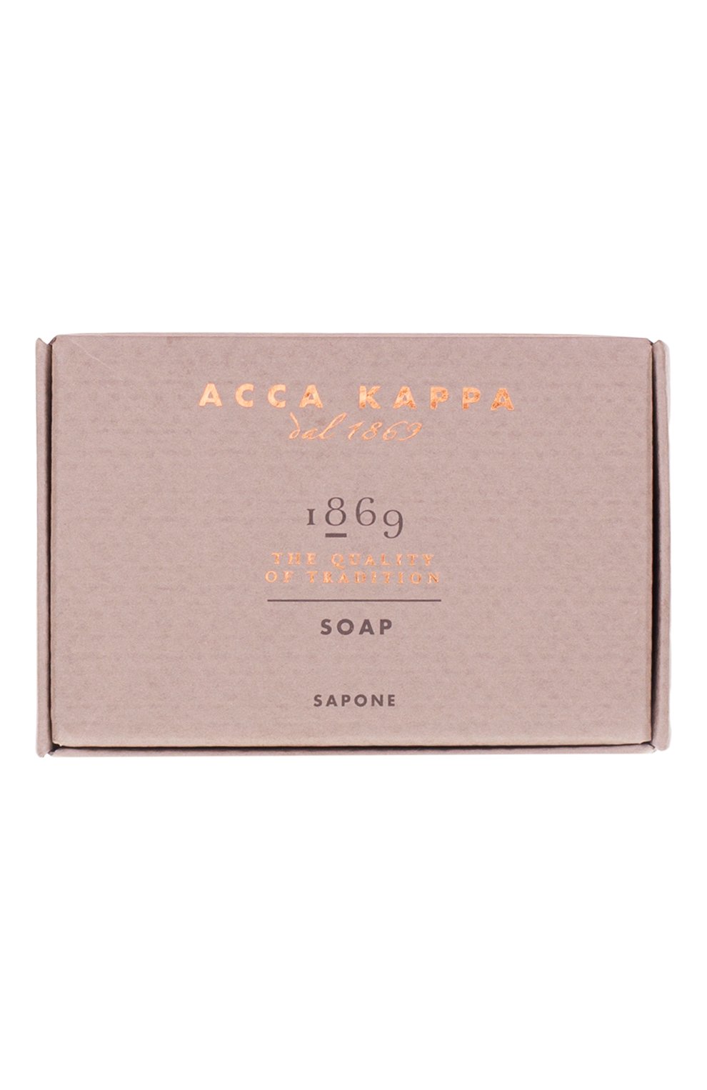 Туалетное мыло 1869 (100g) ACCA KAPPA бесцветного цвета по цене 950 руб., арт. 853411, фото 1 Туалетное мыло 1869 (100g) ACCA KAPPA, арт. 853411, фото 1