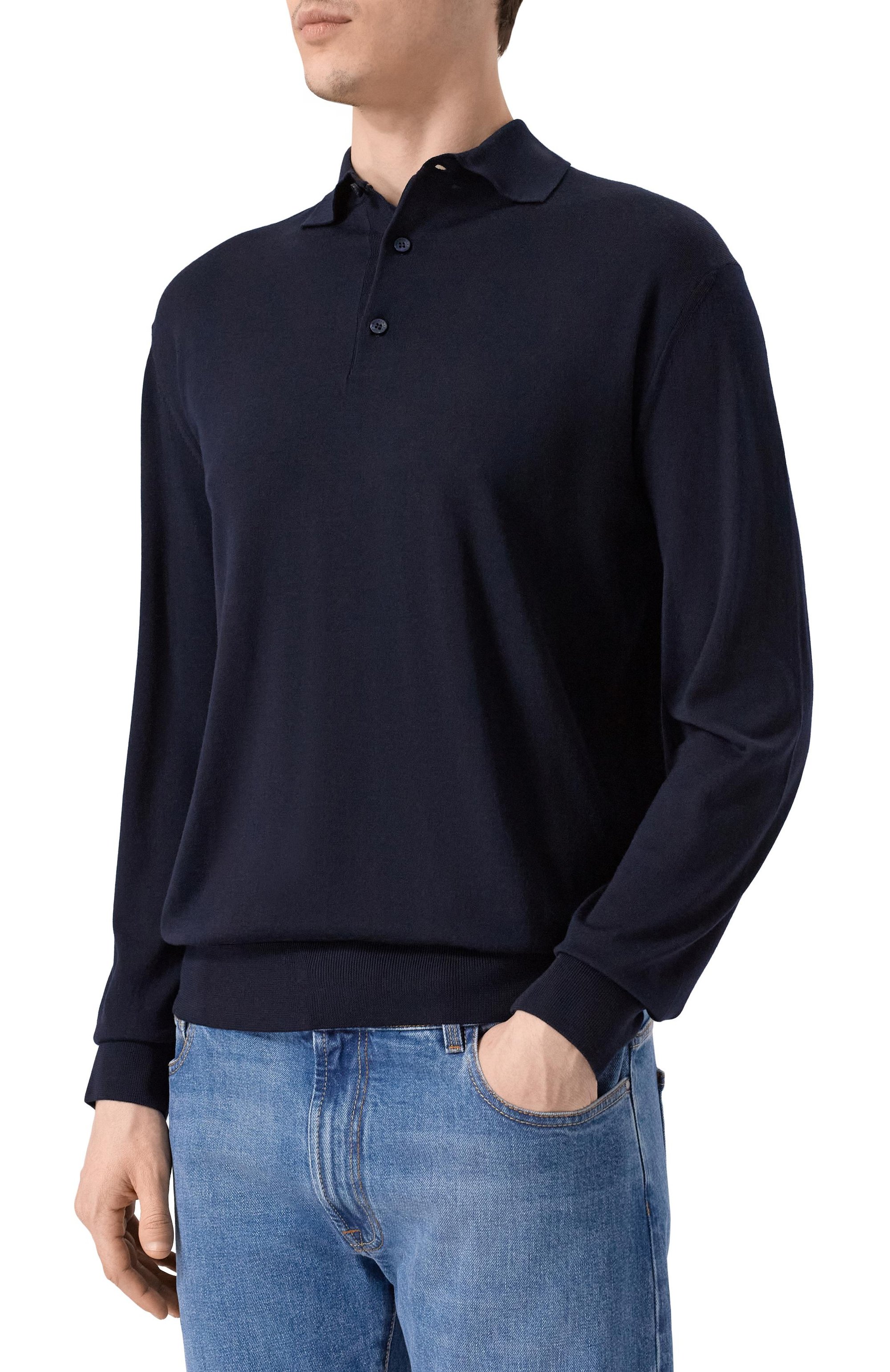 Шерстяное поло PAUL&SHARK, арт. 99311031_001, фото 3