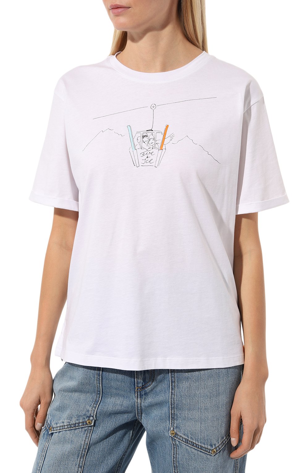 Хлопковая футболка BOGNER FIRE+ICE, арт. 54537030, фото 3