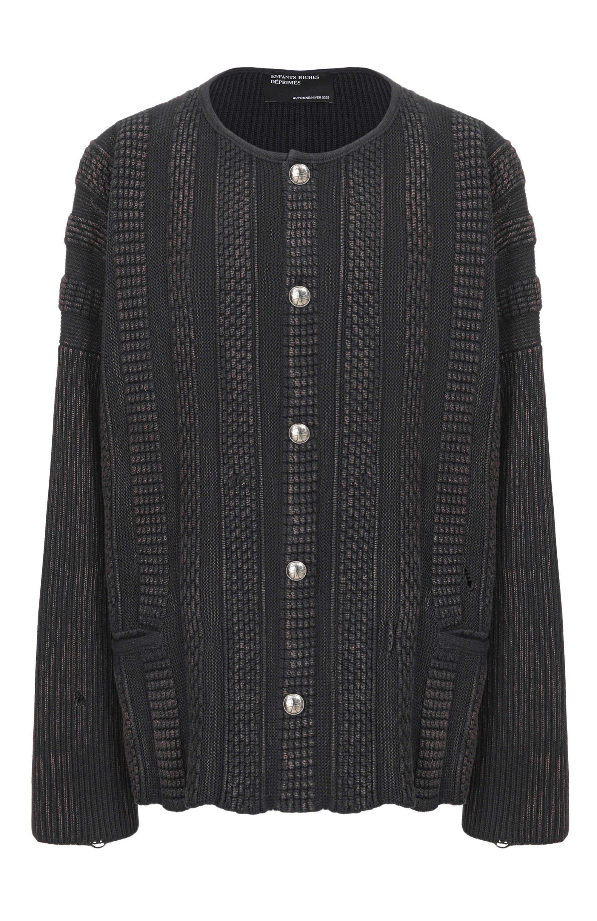 Хлопковый кардиган ENFANTS RICHES DEPRIMES, арт. 080-260/C0TT0N/W00L, фото 1