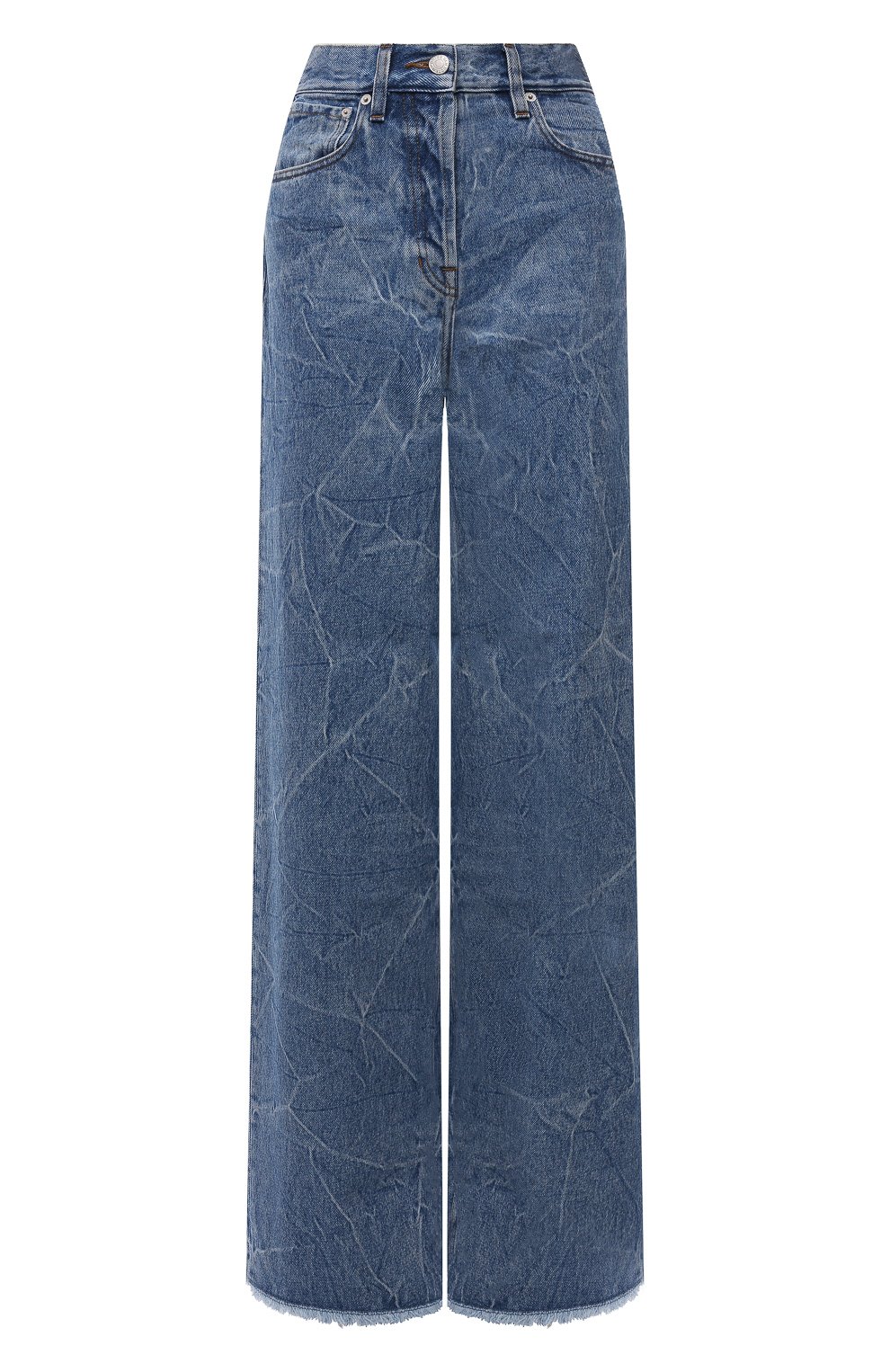 Джинсы DRIES VAN NOTEN голубого цвета по цене 45800 руб., арт. 212-012404-3381, фото 1 Джинсы DRIES VAN NOTEN, арт. 212-012404-3381, фото 1