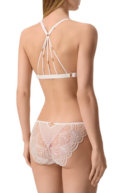 Бюстгальтер-бралетт AUBADE белого цвета по цене 16390 руб., арт. 2B10B, фото 3 Бюстгальтер-бралетт AUBADE, арт. 2B10B, фото 3