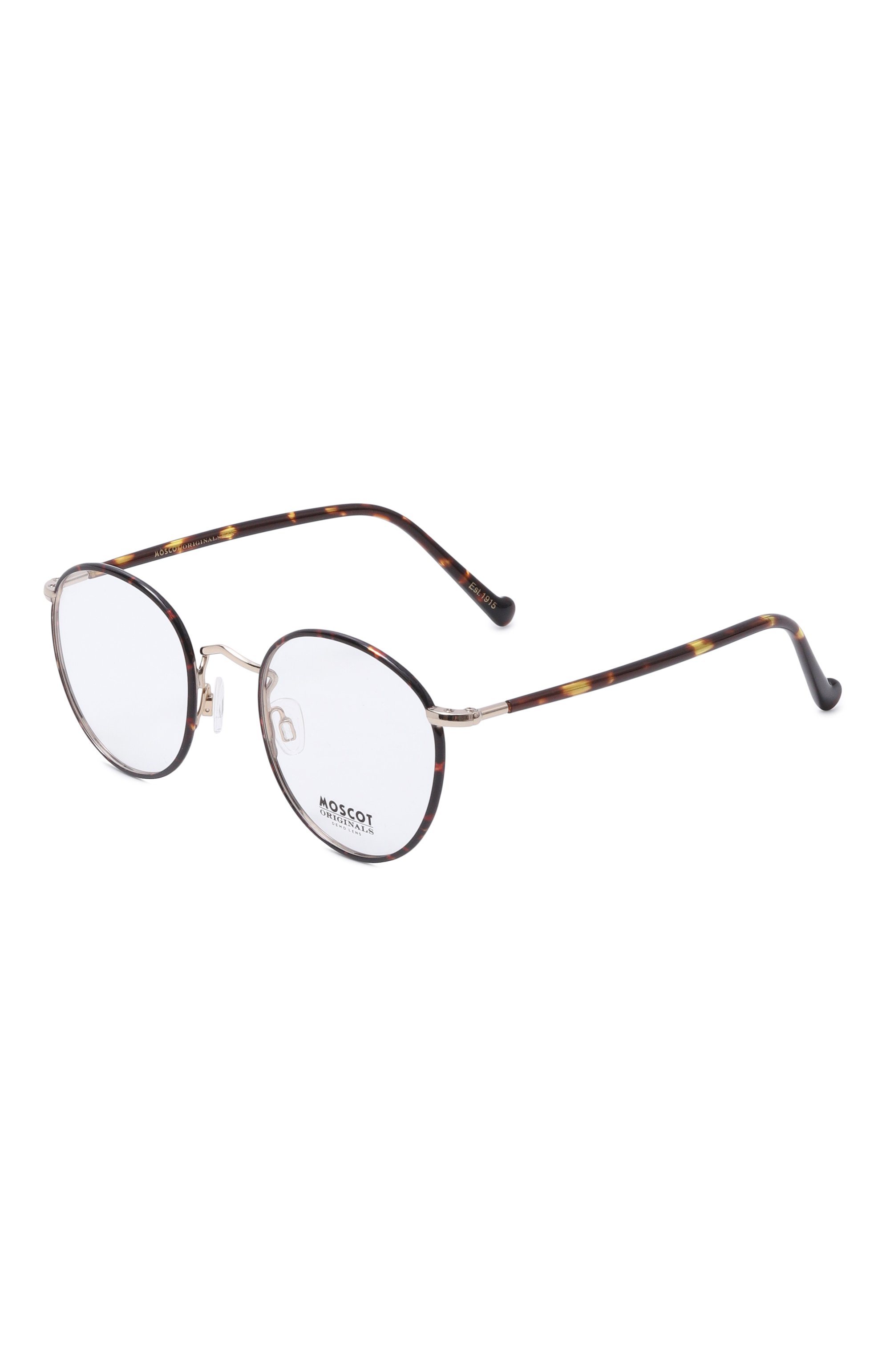 Оправа с клипоном MOSCOT, арт. ZEV T0RT0ISE/G0LD/AMBER CLIP, фото 4