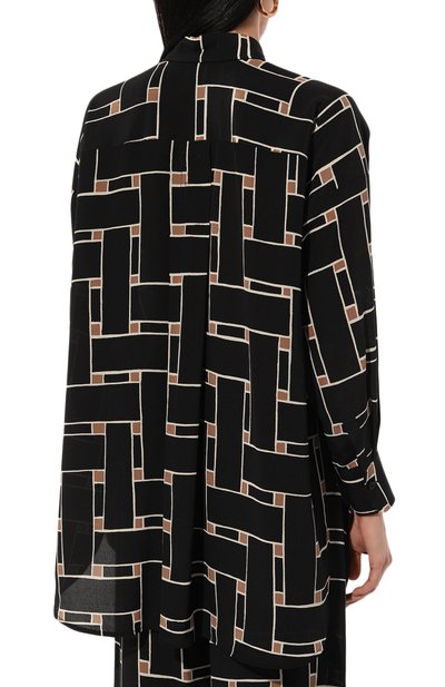 Шелковая блузка KITON, арт. D51402K0566E01, фото 4