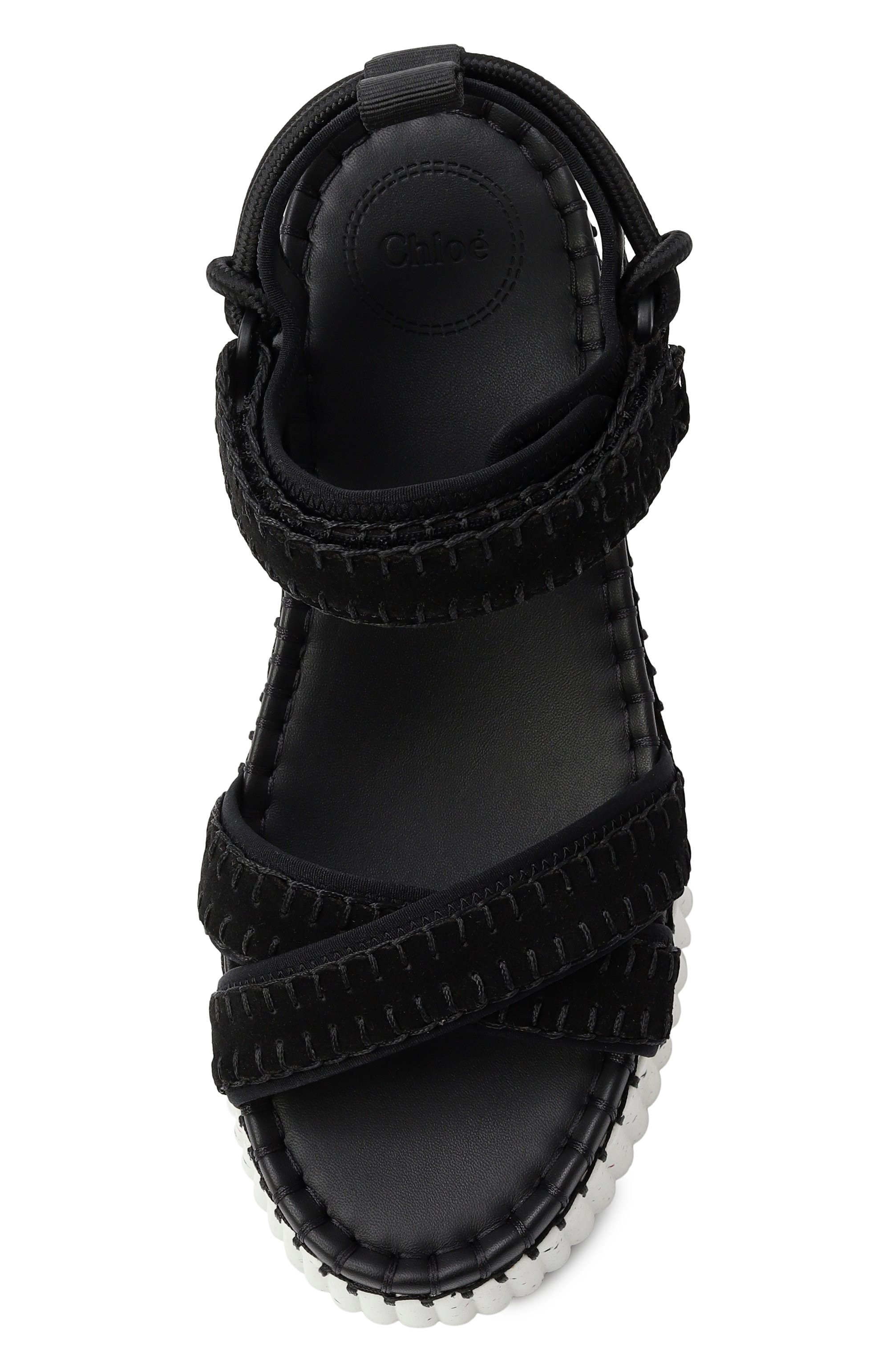 Замшевые босоножки nama CHLOÉ, арт. CHC24S870HT, фото 6