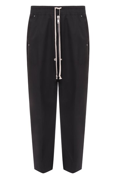 Мужские хлопковые брюки RICK OWENS, арт. RU02E1361/TE