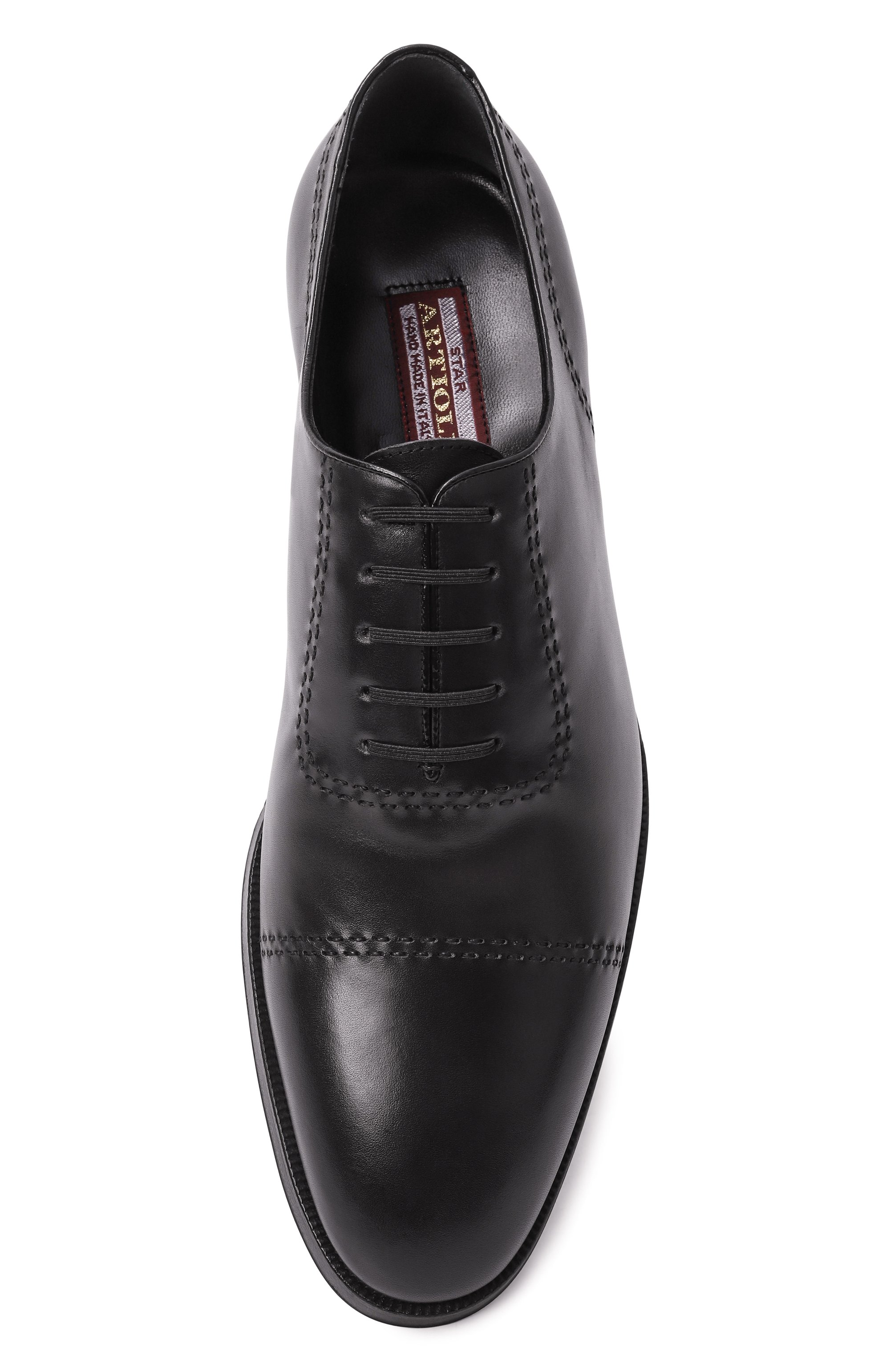 Кожаные оксфорды ARTIOLI, арт. 0G6T022/VT, фото 5