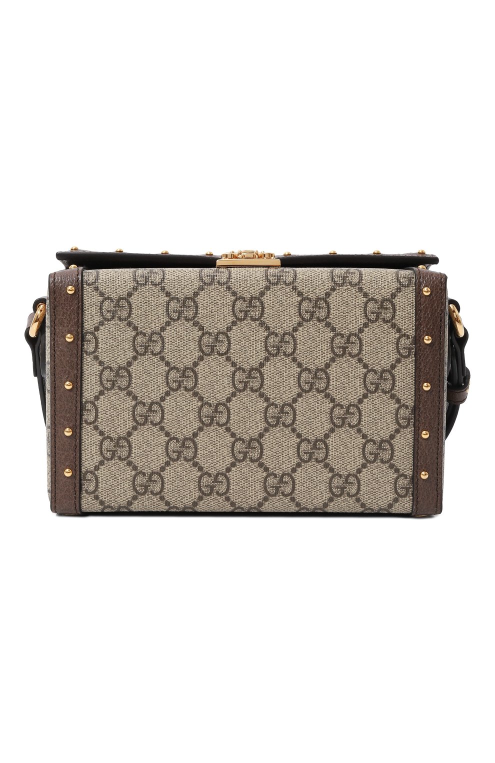 Сумка trunk gg mini GUCCI бежевого цвета по цене 187200 руб., арт. 678460 HUHEG, фото 6 Сумка trunk gg mini GUCCI, арт. 678460 HUHEG, фото 6
