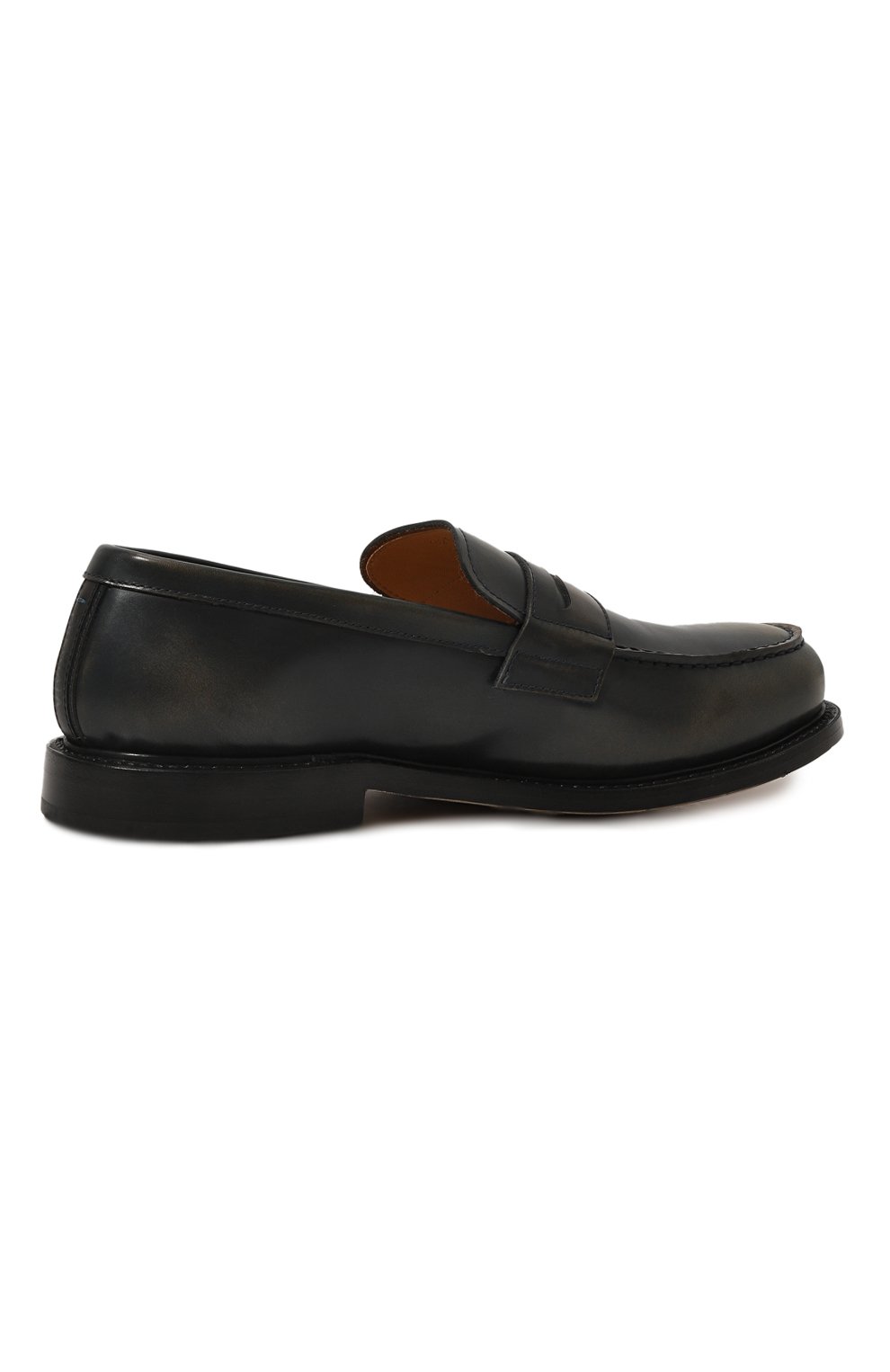 Кожаные пенни-лоферы PREMIATA, арт. 32050/NATUR, фото 5