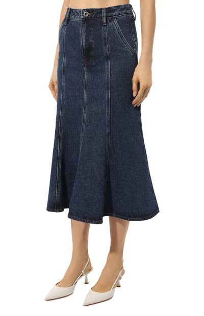 Джинсовая юбка SELF-PORTRAIT, арт. AW24-825MSK-BL, фото 3