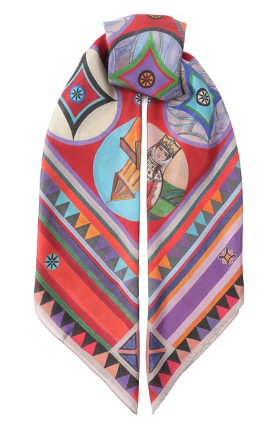 Женская шелковая шаль грузия GOURJI, арт. 91129437/514191108