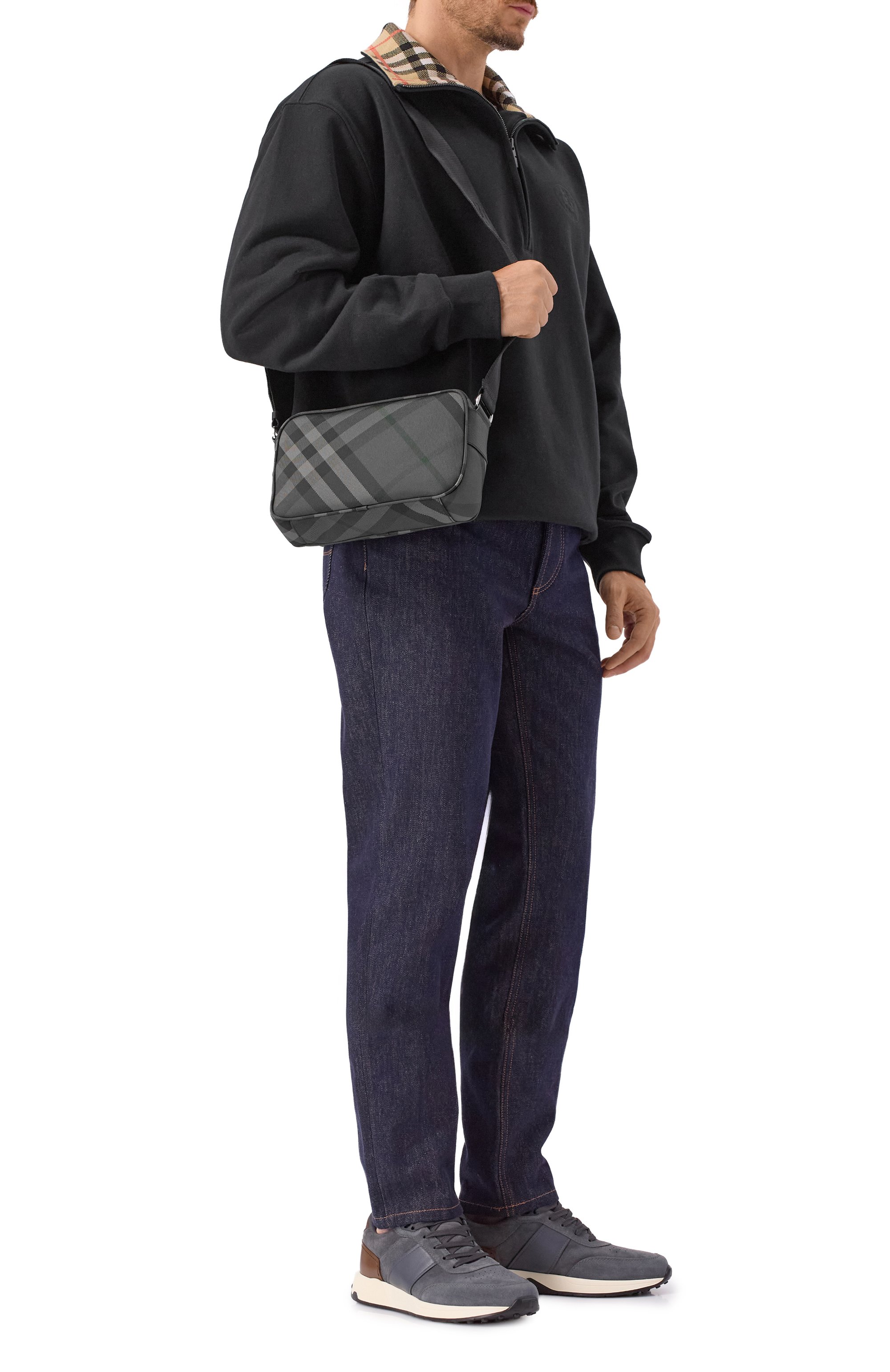 Сумка slim grid BURBERRY, арт. 8111318, фото 7