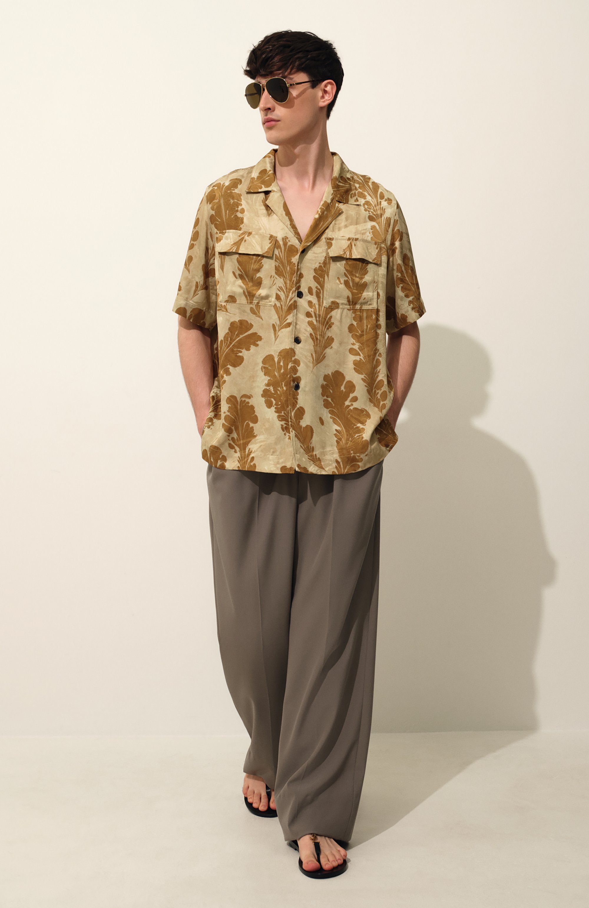 Рубашка из вискозы DRIES VAN NOTEN, арт. 251-020736-1027, фото 7