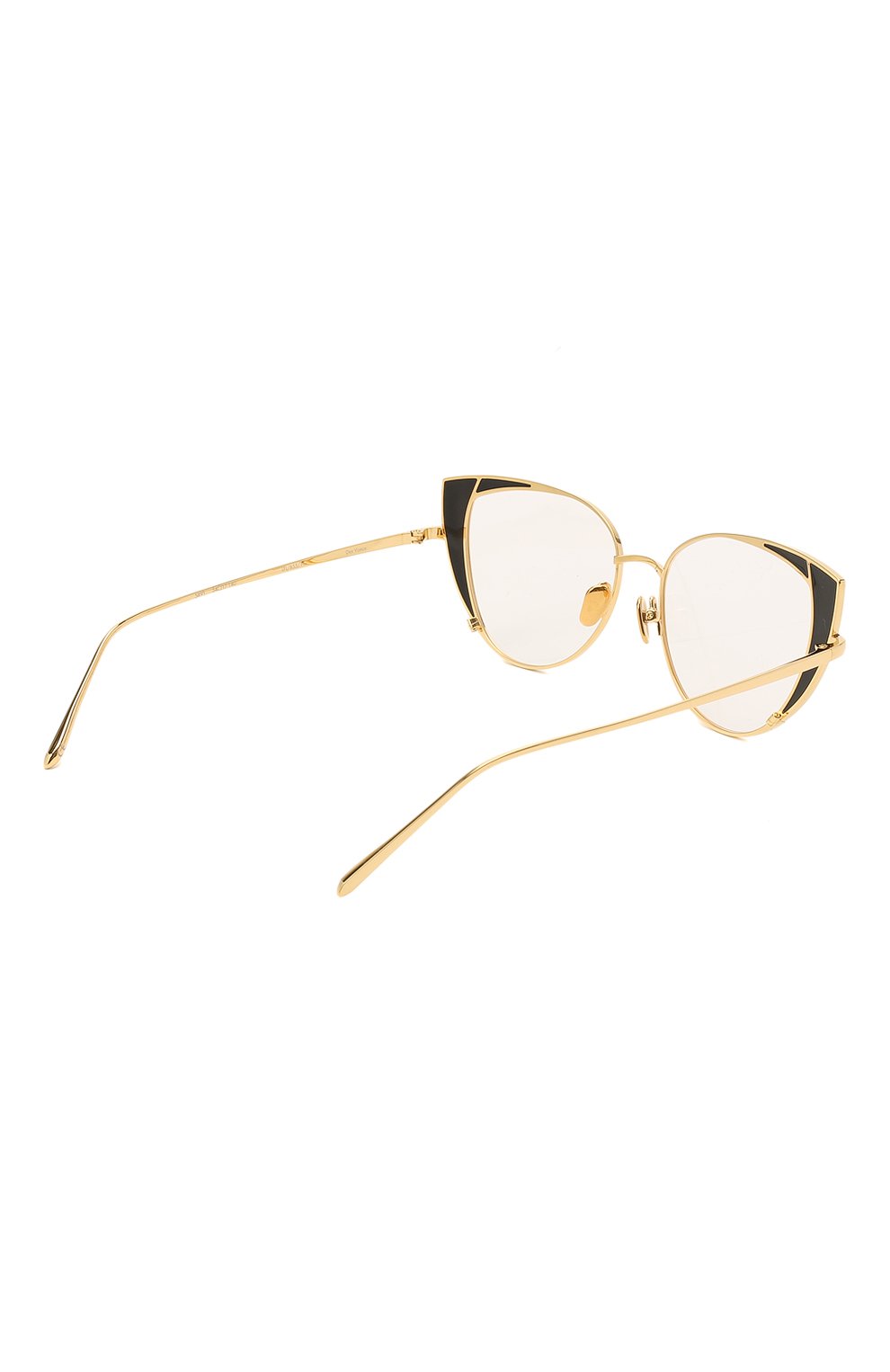 Оправа LINDA FARROW черного цвета по цене 84400 руб., арт. LFL855C11 0PT, фото 4 Оправа LINDA FARROW, арт. LFL855C11 0PT, фото 4