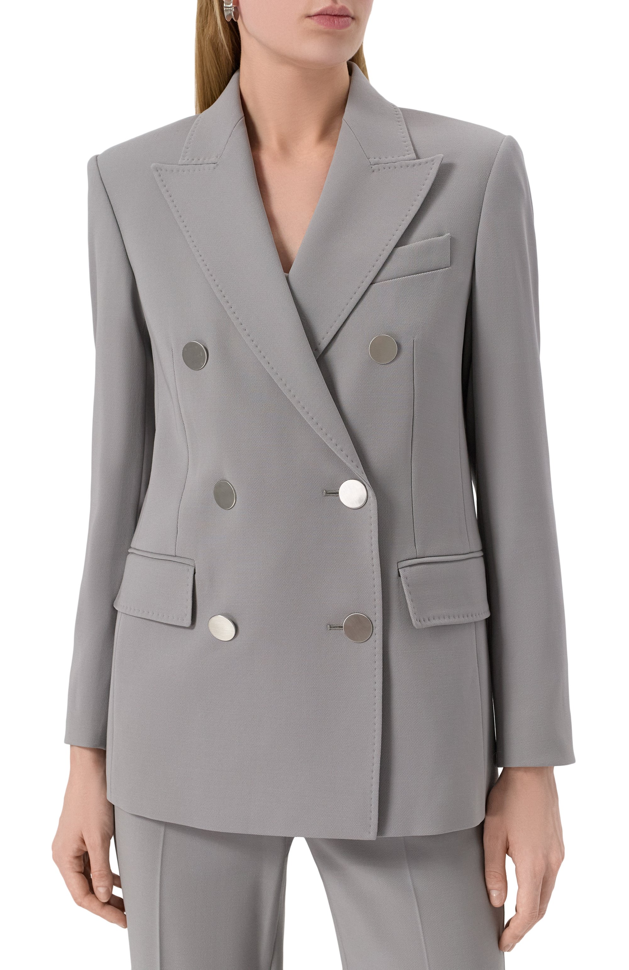 Шерстяной жакет MAX MARA STUDIO, арт. EDIC0LA, фото 3