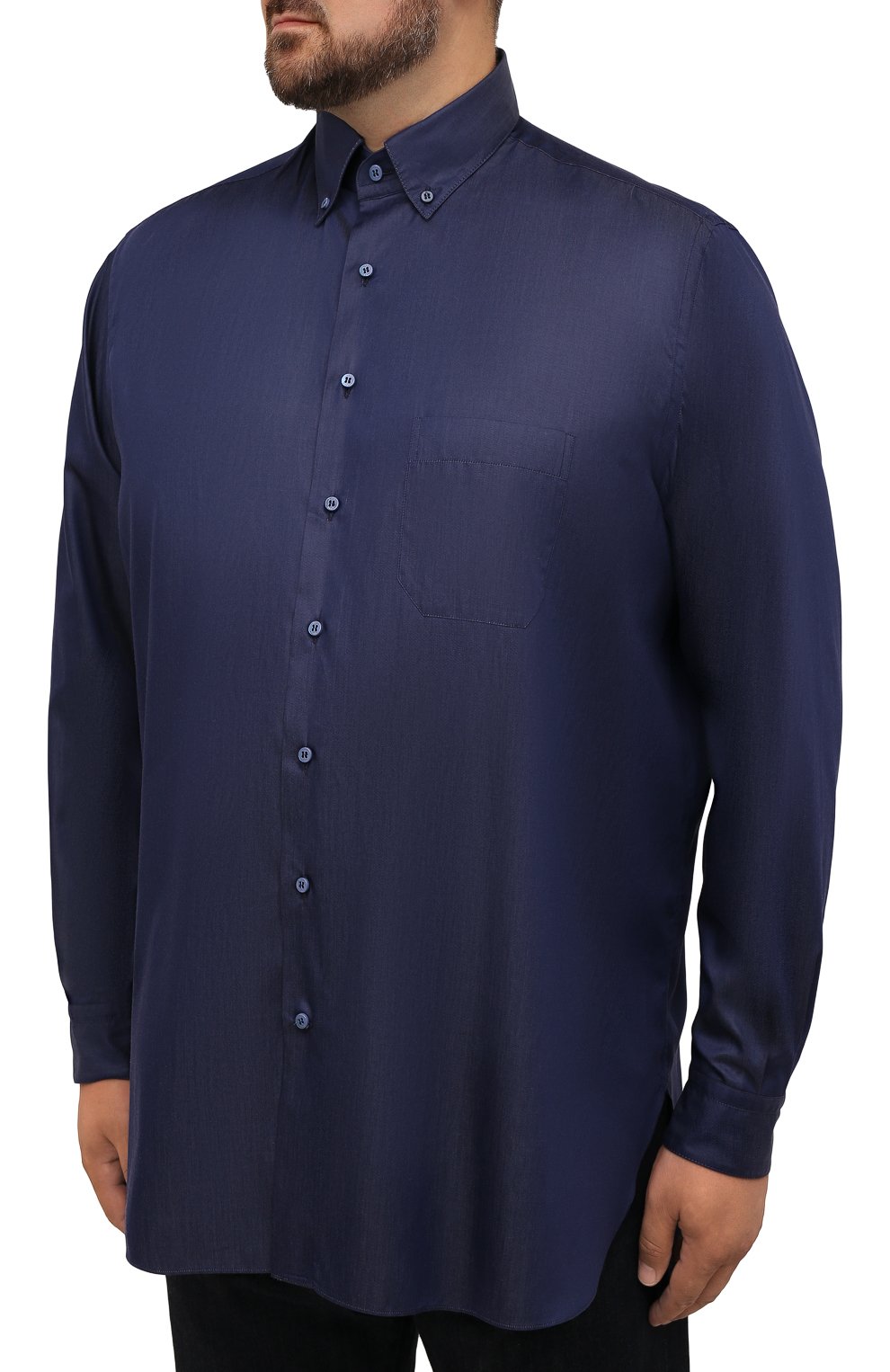 Хлопковая рубашка ZILLI, арт. MFW-7026-0175/ZS248/45-49, фото 3