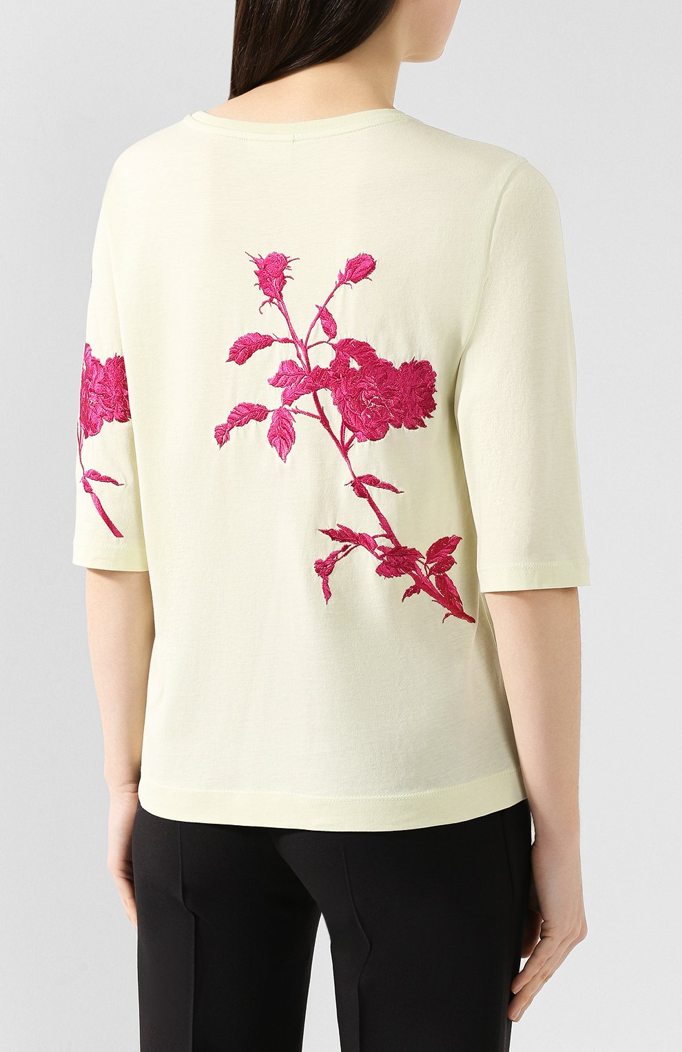 Хлопковая футболка DRIES VAN NOTEN, арт. 192-31176-8611, фото 4
