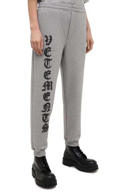 Хлопковые джоггеры VETEMENTS, арт. ME51PA820G 1601/W, фото 3