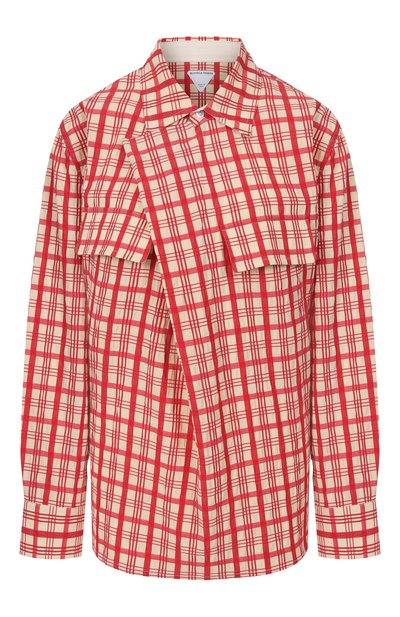 Хлопковая рубашка BOTTEGA VENETA, арт. 810629/V4YQ1, фото 1