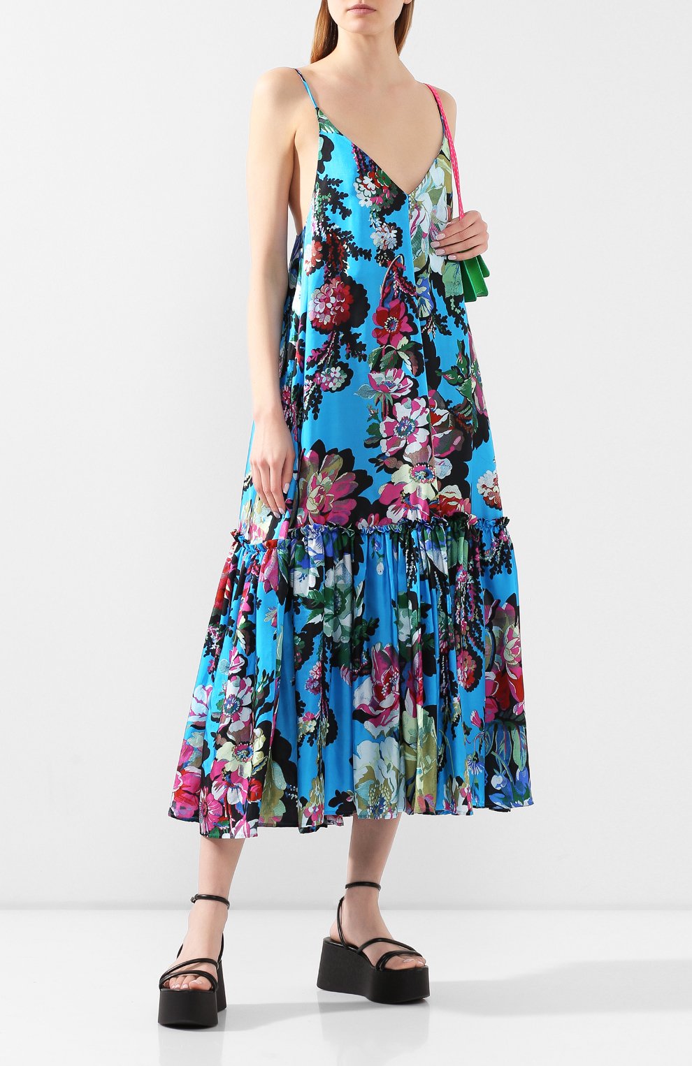 Платье из вискозы DRIES VAN NOTEN, арт. 201-11052-9436, фото 2