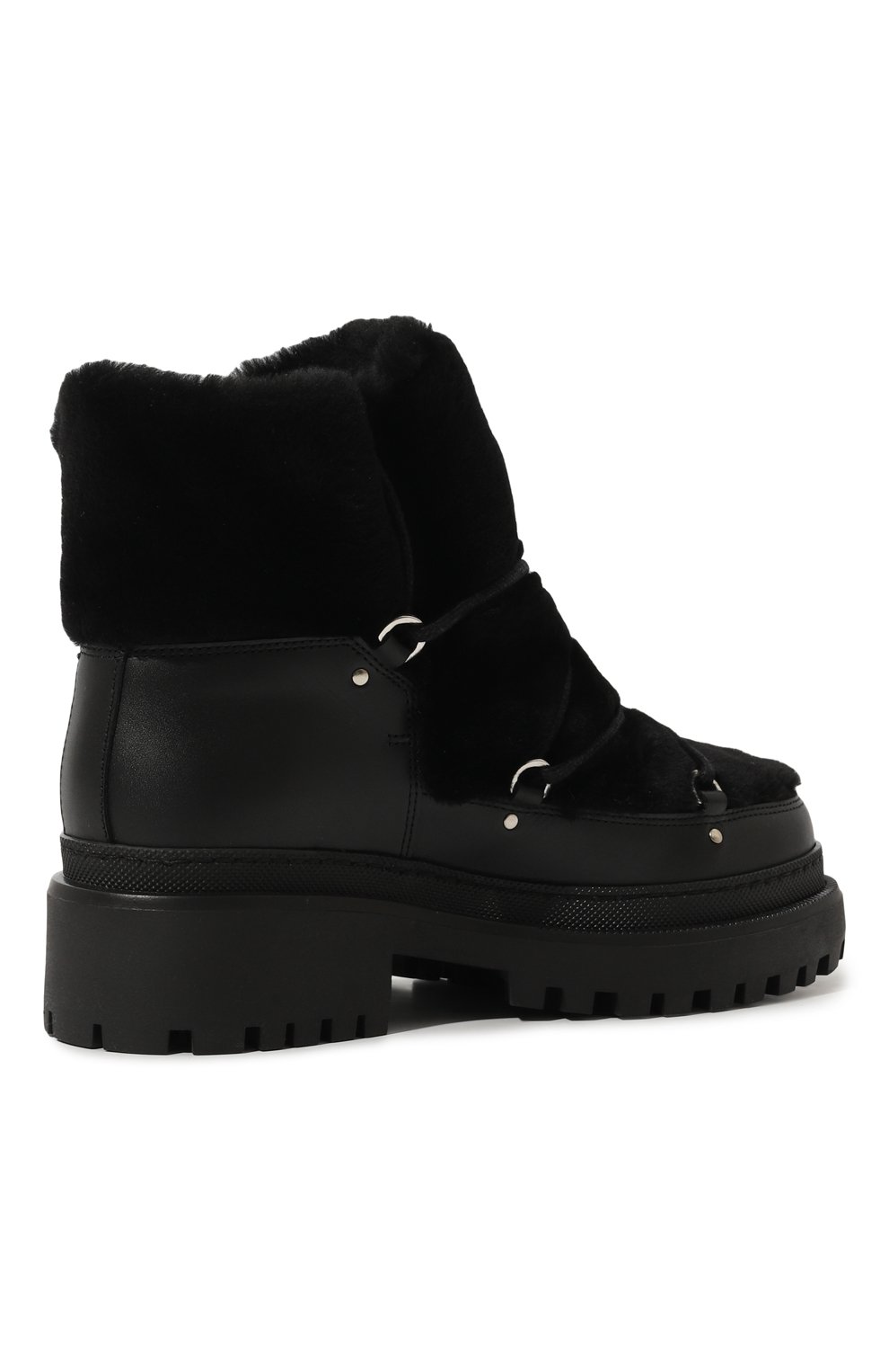 Комбинированные ботинки YVES SALOMON, арт. 24WAC516XXMERX, фото 5