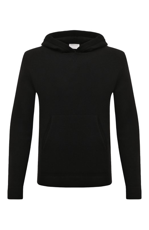 Кашемировое худи Daniele Fiesoli WS3436 Чёрный WS3436