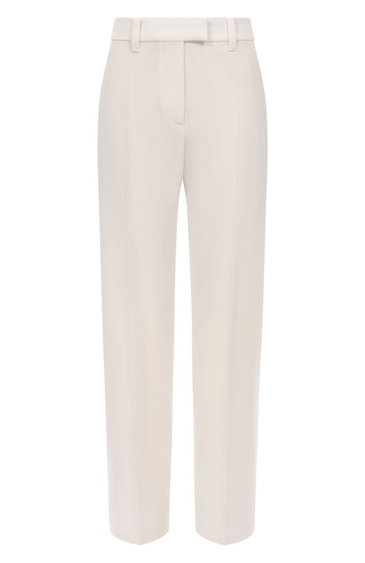 Шерстяные брюки Brunello Cucinelli MB176P9042 Кремовый MB176P9042