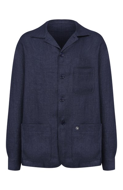 Мужская льняная куртка-рубашка STEFANO RICCI, арт. SP008204/BN2930