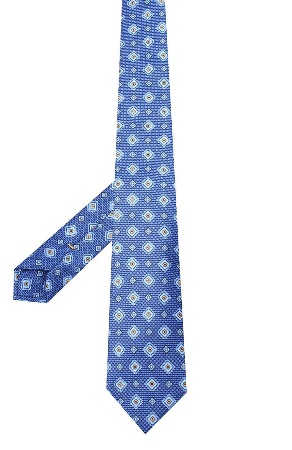 Шелковый галстук CANALI синего цвета по цене 12750 руб., арт. 18/HS02954, фото 2 Шелковый галстук CANALI, арт. 18/HS02954, фото 2