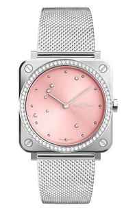 Часы pink diamond eagle diamonds BELL AND ROSS, арт. BRS-EP-ST-LGD/SST, фото 1
