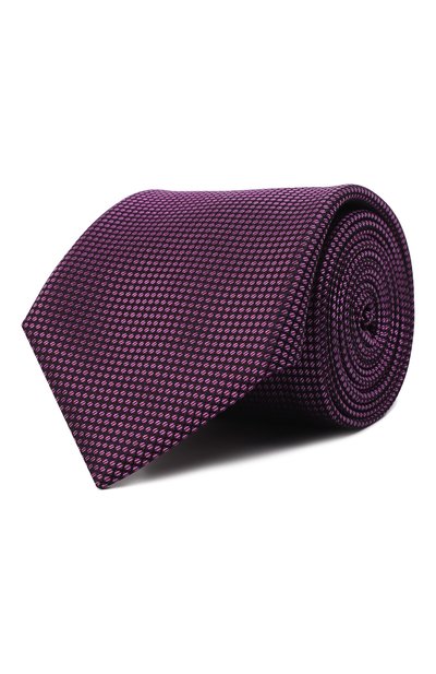Мужской  шелковый галстук CANALI, арт. 18/HJ03380